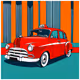 Crimson Luxe Cab