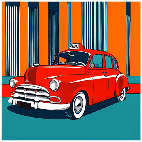 Crimson Luxe Cab#2441