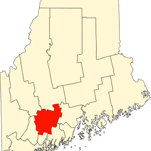 Kennebec County Map