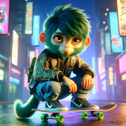 Monkey Luka Kai - Keeper of the Wild Haven #42