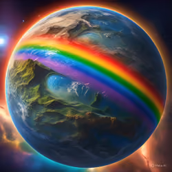 Based Rainbow Planets