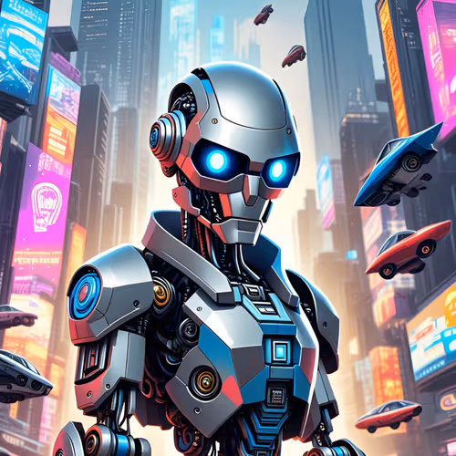 Robot of man