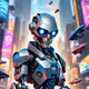 Robot of man