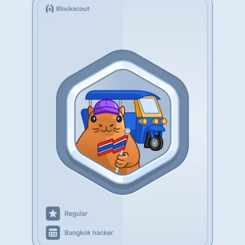 Bangkok Hacker Badge