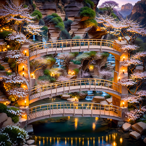  Dreamlike garden