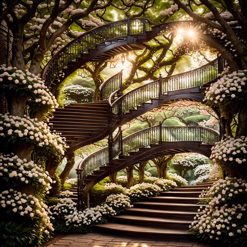  Dreamlike garden