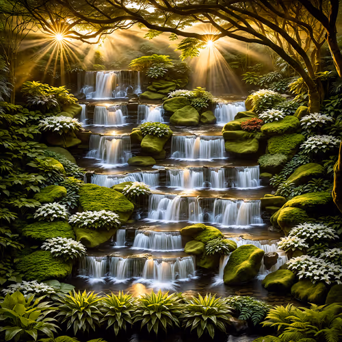  Dreamlike garden