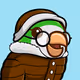 Birb NFT #1482 Arctic Brown