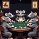 Rats playing Poker 6