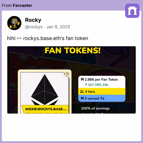 rockys.base.eth Fan Token NFT