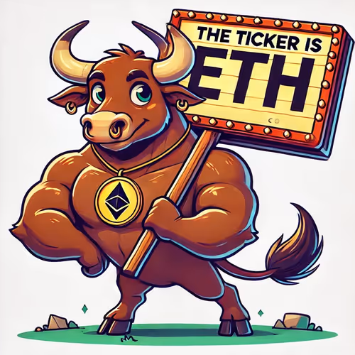 The Ticker Is Eth 1