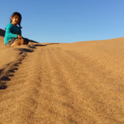 Girl Beyond the Trail
