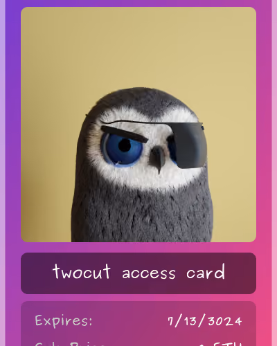 twocut club card