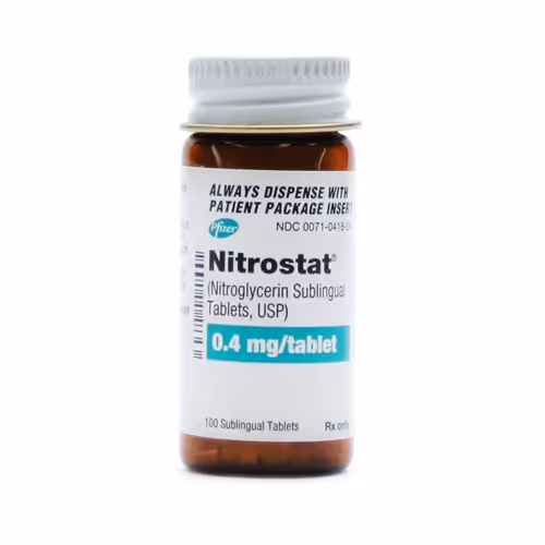 Nitrostat R Nitroglycerin Sublingual Tablets Usp