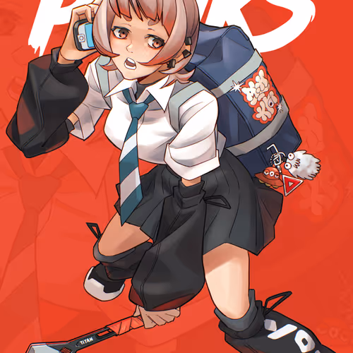 Neo Tokyo Punks Anime Poster Nft