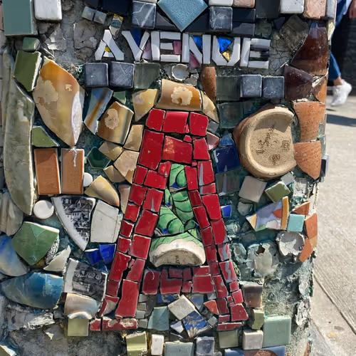 Nyc Light Post Art