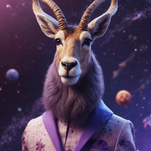purple goat