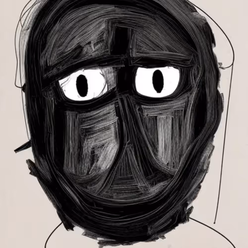 No face a pile of scrap