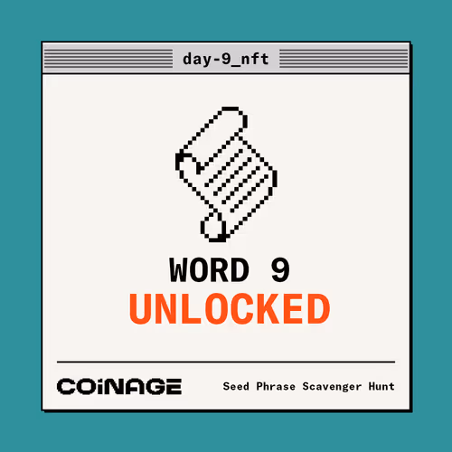 Coinagescavengerhunt Day9