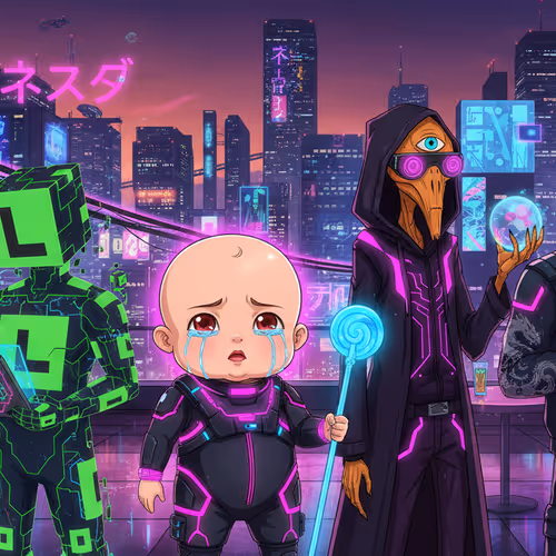 Party Frame Cyberpunk