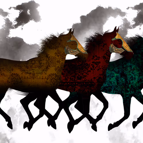 Persian horse #475