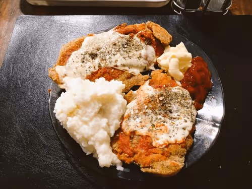 Milanesas con Puré