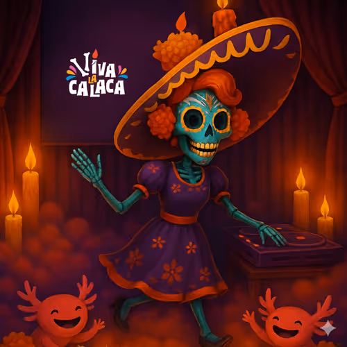 🏵️💀🏵️ La Calaca en escena!!