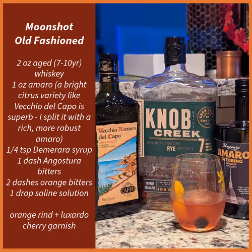 Moonshot Old Fashioned