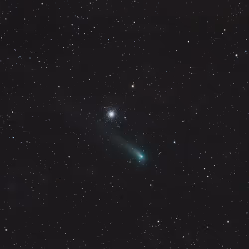 Comet Leonard And M3