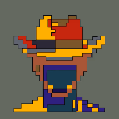 Abstract Cowboy