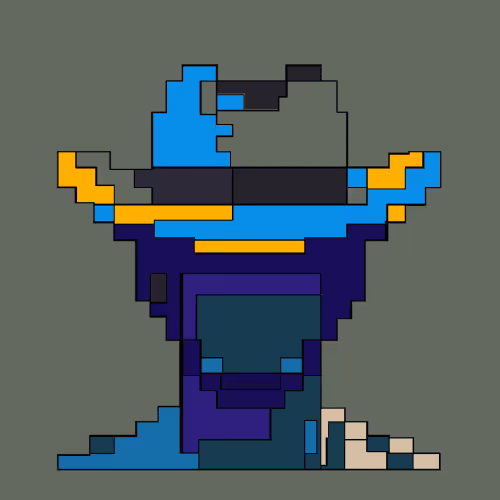 Abstract Cowboy #9422