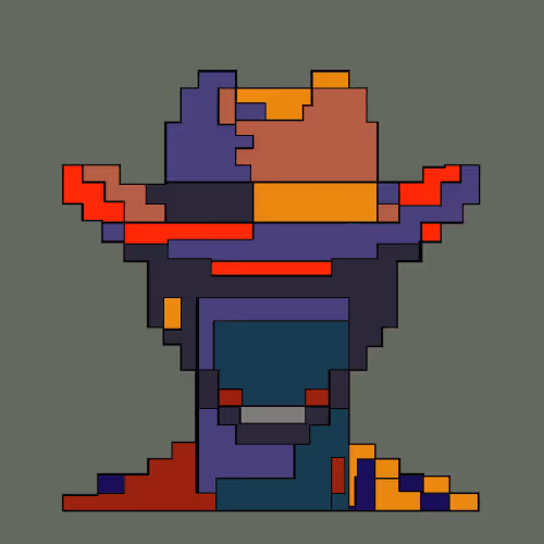 Abstract Cowboy