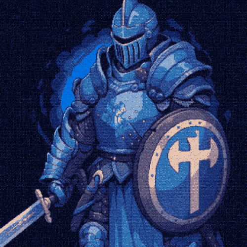 The One True Blue Knight