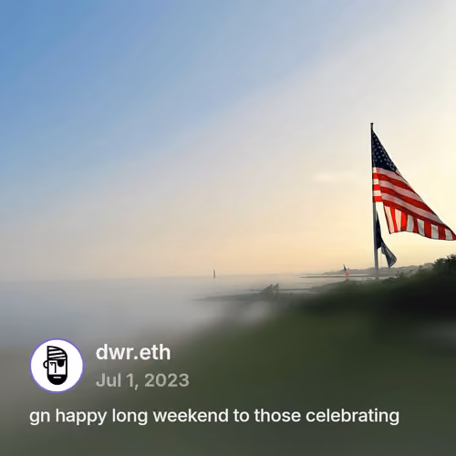 DWR Cast #1c91124c - Posted at 06/30/23 05:13 PM