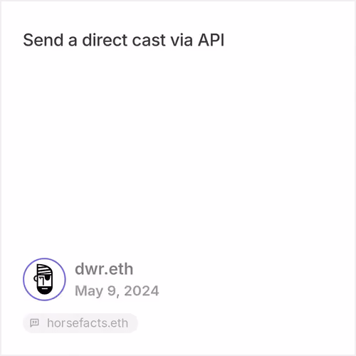 DWR Cast #44fa3aa0 - Posted at 05/09/24 11:25 AM