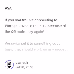 DWR Cast #ba76db5b - Posted at 07/28/23 08:51 AM