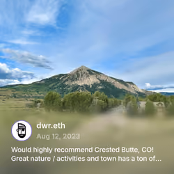 DWR Cast #2b5c3f7c - Posted at 08/11/23 08:05 PM