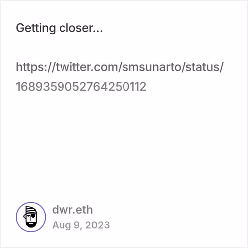 DWR Cast #59f1e9da - Posted at 08/09/23 12:55 PM