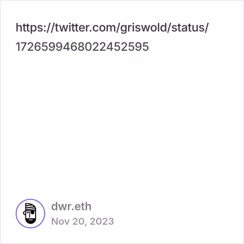 DWR Cast #b5b1e4f4 - Posted at 11/20/23 09:04 AM