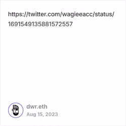 DWR Cast #2d8c8370 - Posted at 08/15/23 01:36 PM