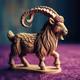 wooden goat