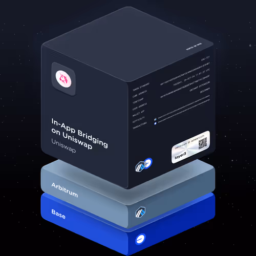 In-App Bridging on Uniswap