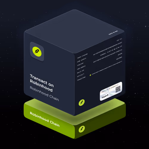 Transact on Robinhood