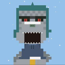 Pixel Dino #490