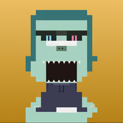 Pixel Dino #491