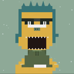 Pixel Dino #112