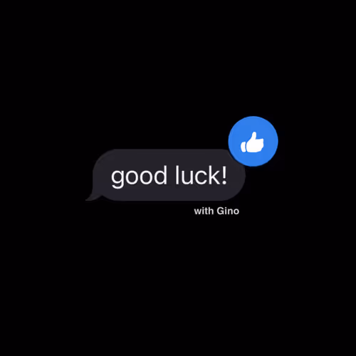 Logo de Good Luck With Gino