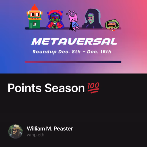 Points Season 💯 13