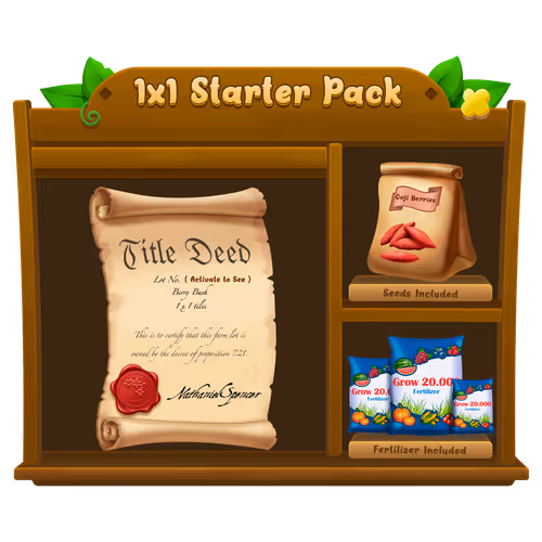 Cropxyz Starter Packs Base