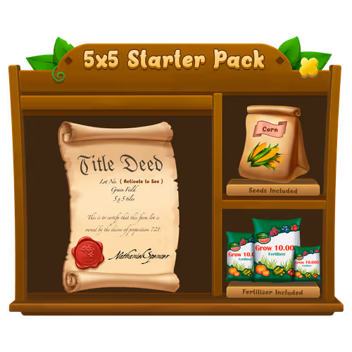 Cropxyz Starter Packs Base